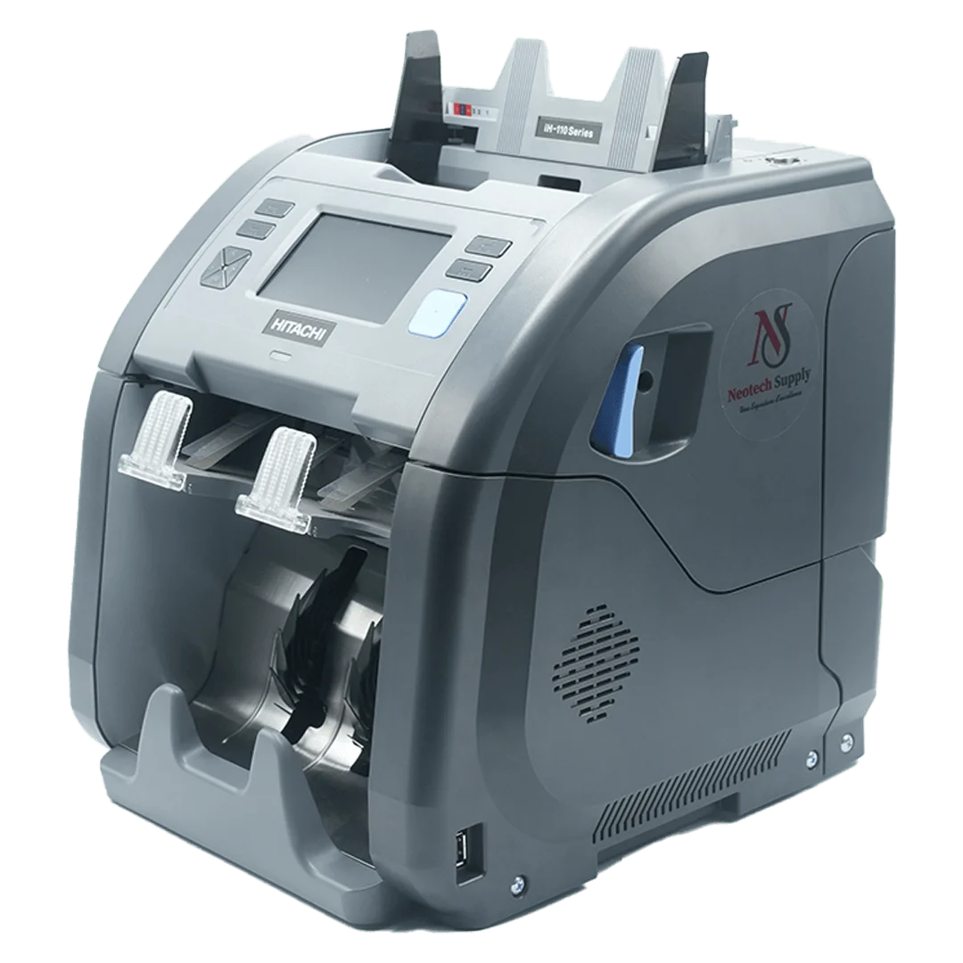 جهاز عدّ النقود المعتمد من بنك المغرب | دقة أبناك في متجرك أو مكتبك HITACHI IH-110